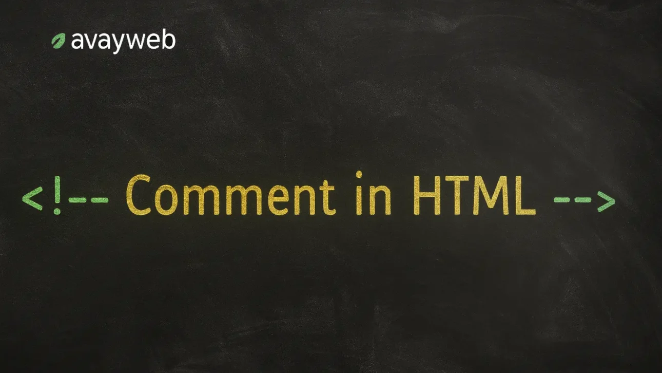 کامنت‌گذاری در HTML