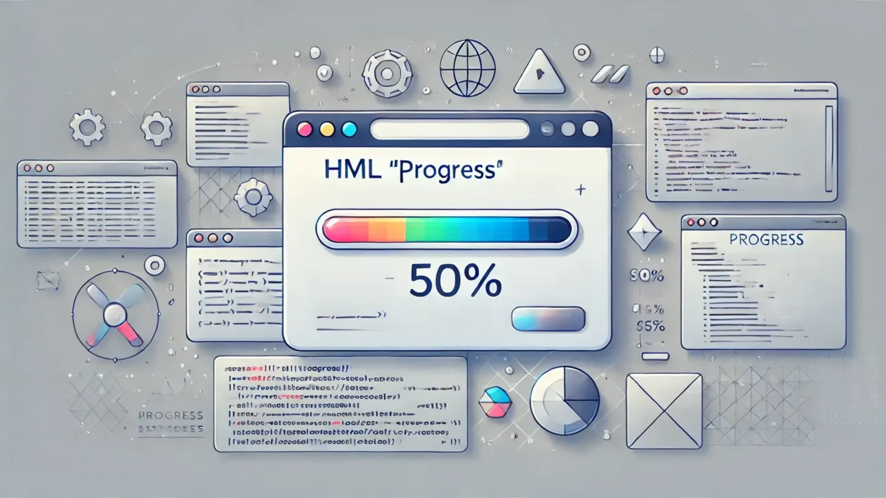 تگ progress