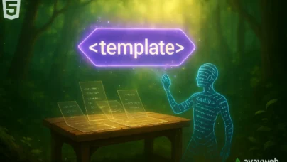 تگ template